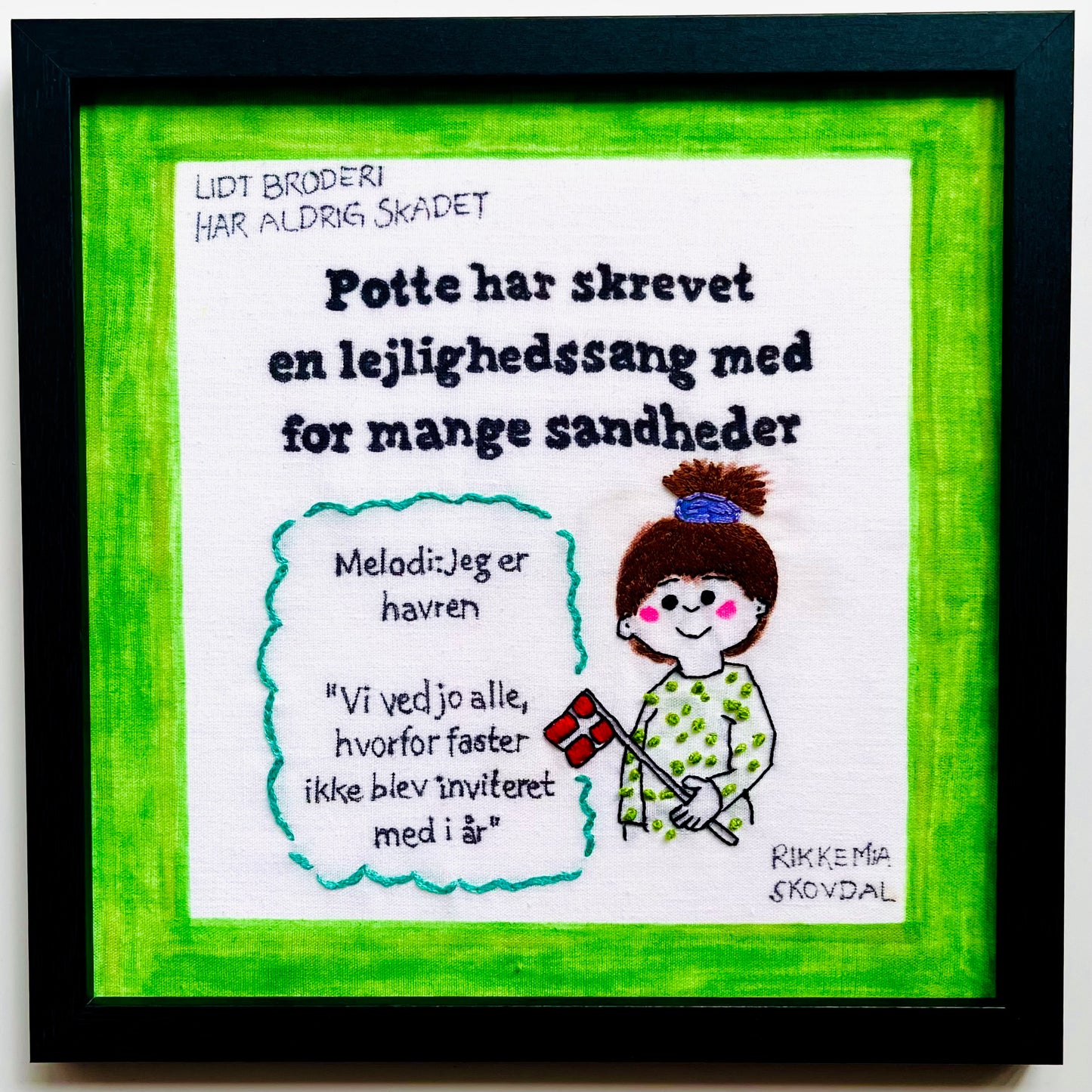 Potte har skrevet en lejlighedssang