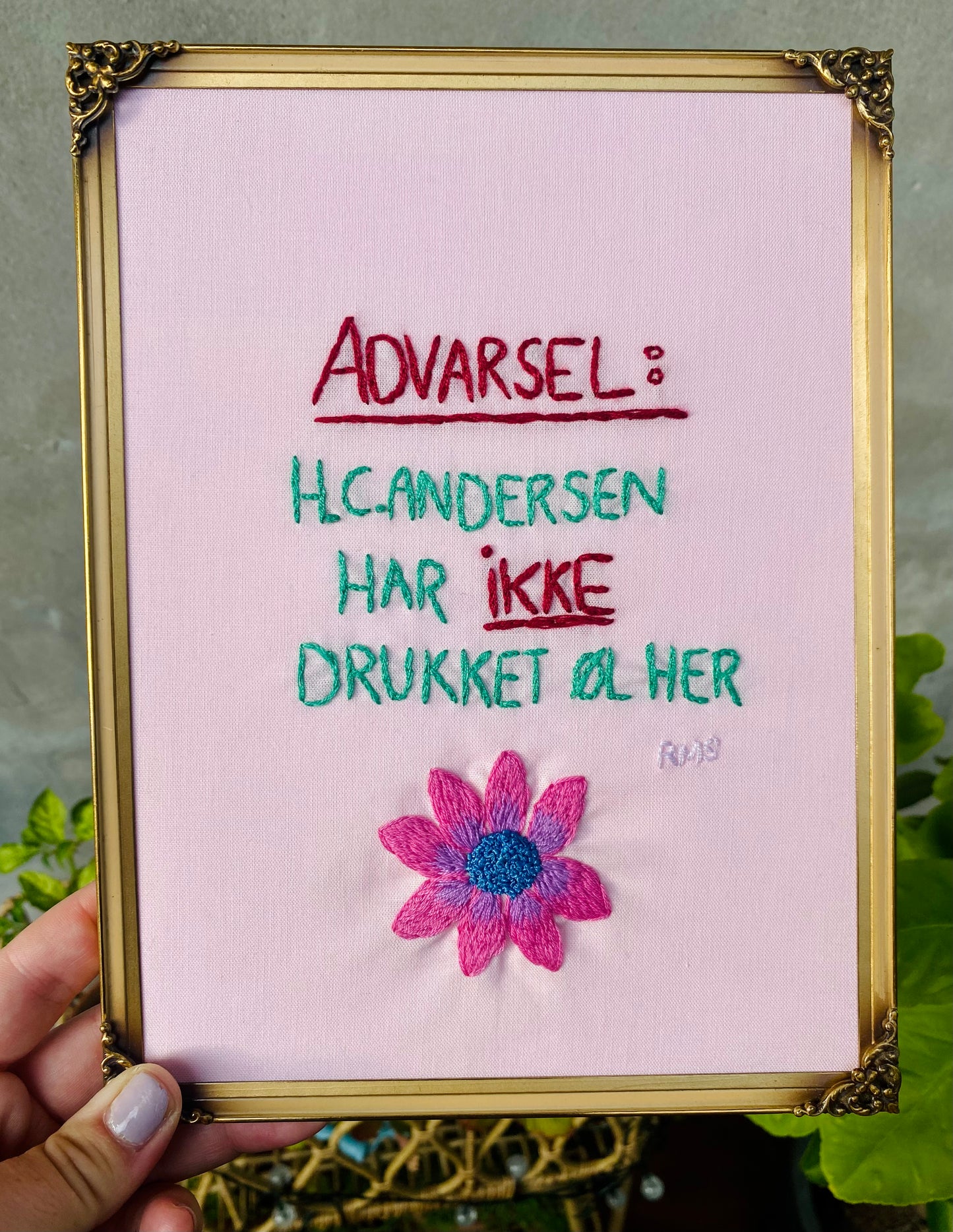 Advarsel: H.C. Andersen har ikke drukket øl her