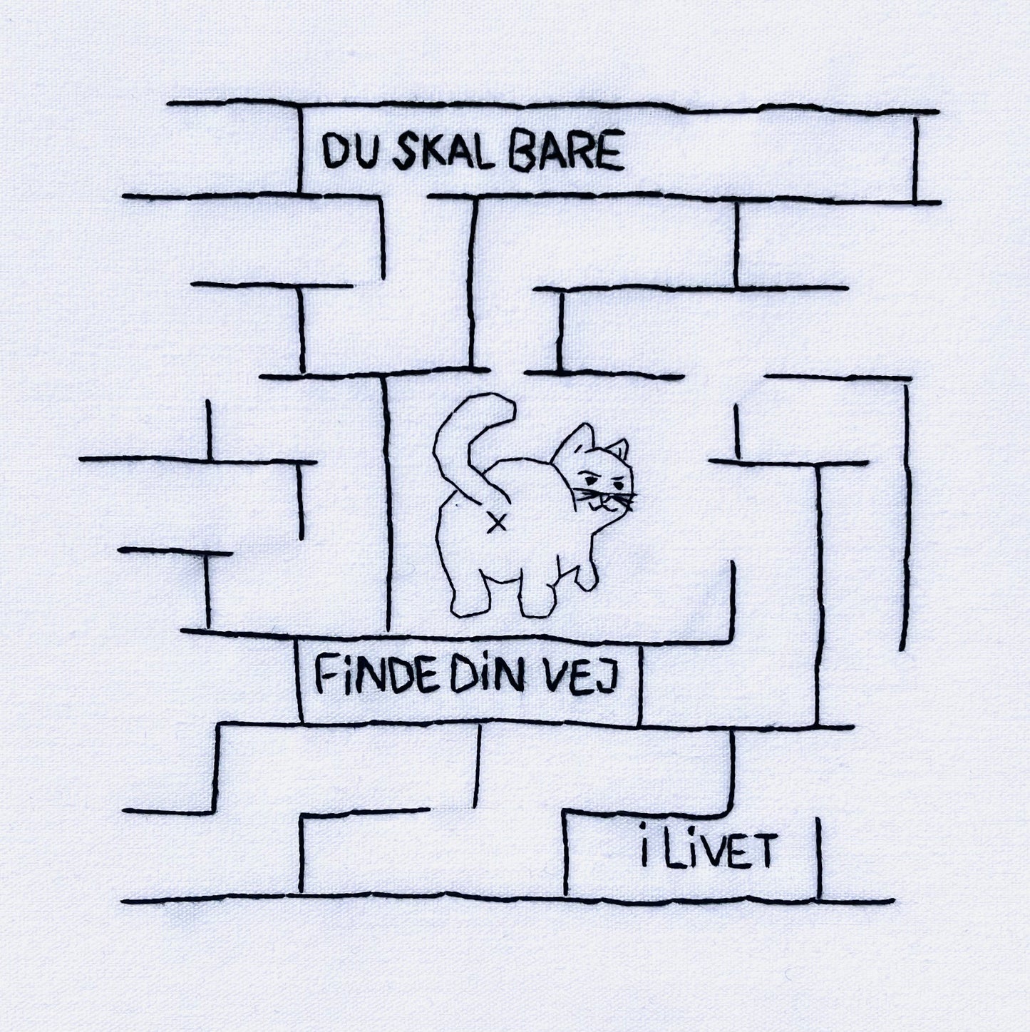 Du skal bare finde din vej i livet
