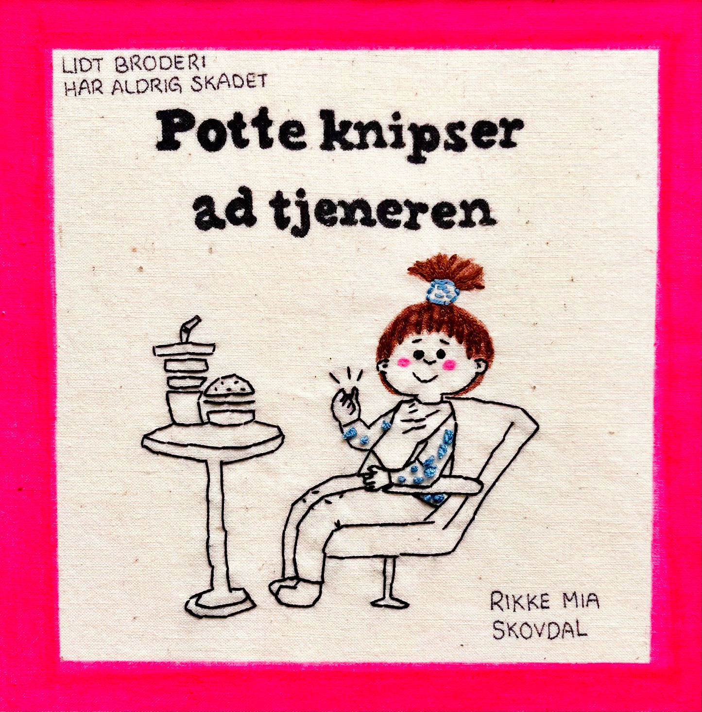 Potte knipser ad tjeneren