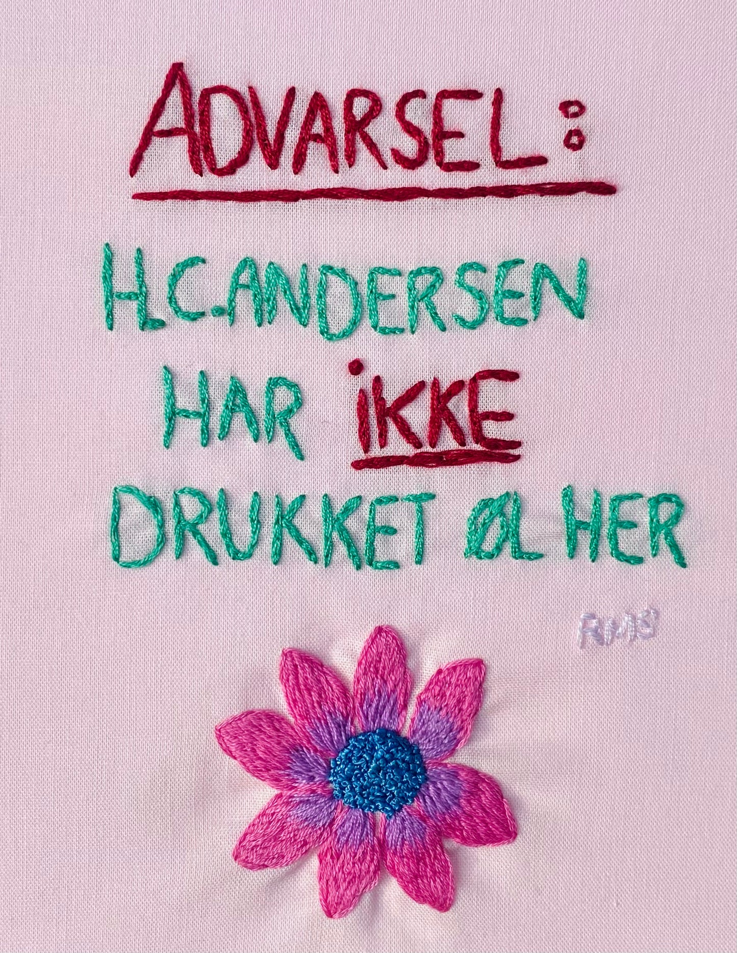 Advarsel: H.C. Andersen har ikke drukket øl her