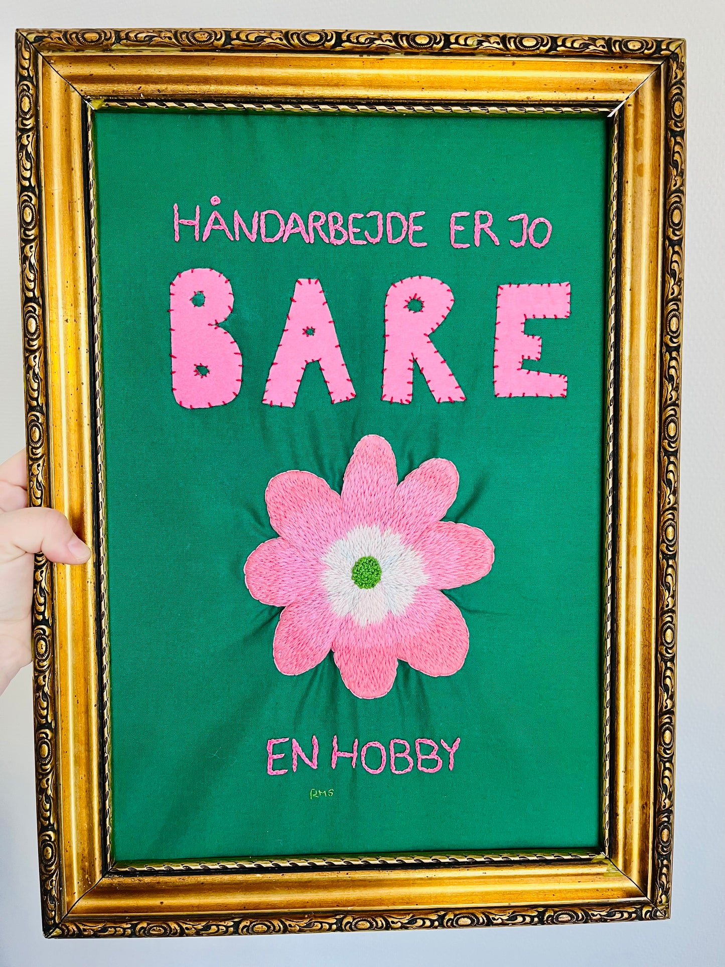 Håndarbejde er jo bare en hobby