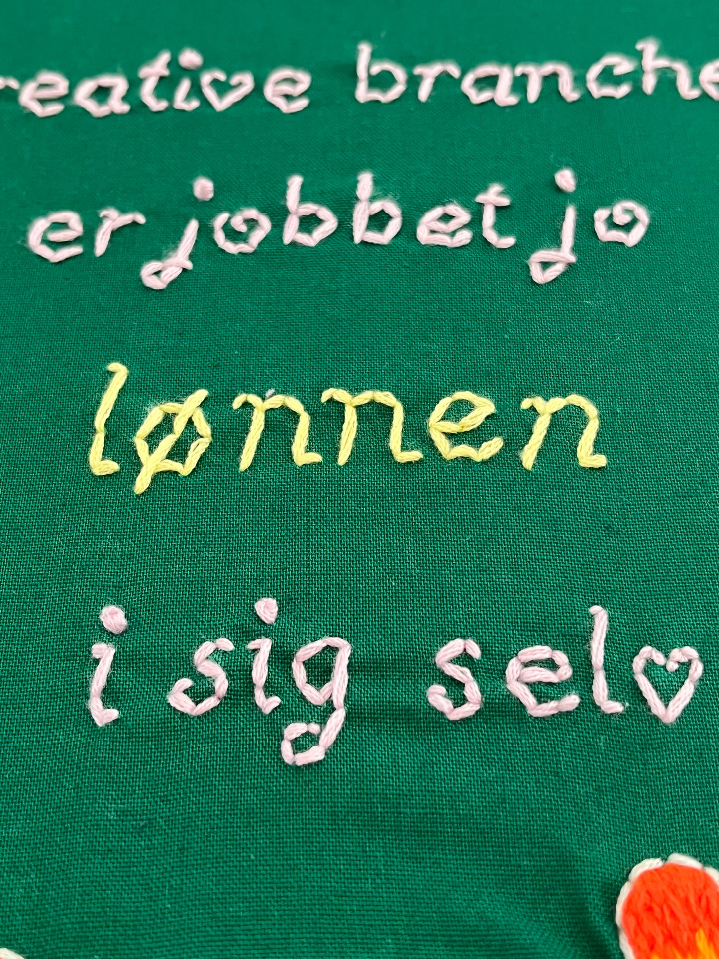 I den kreative branche er jobbet lønnen i sig selv