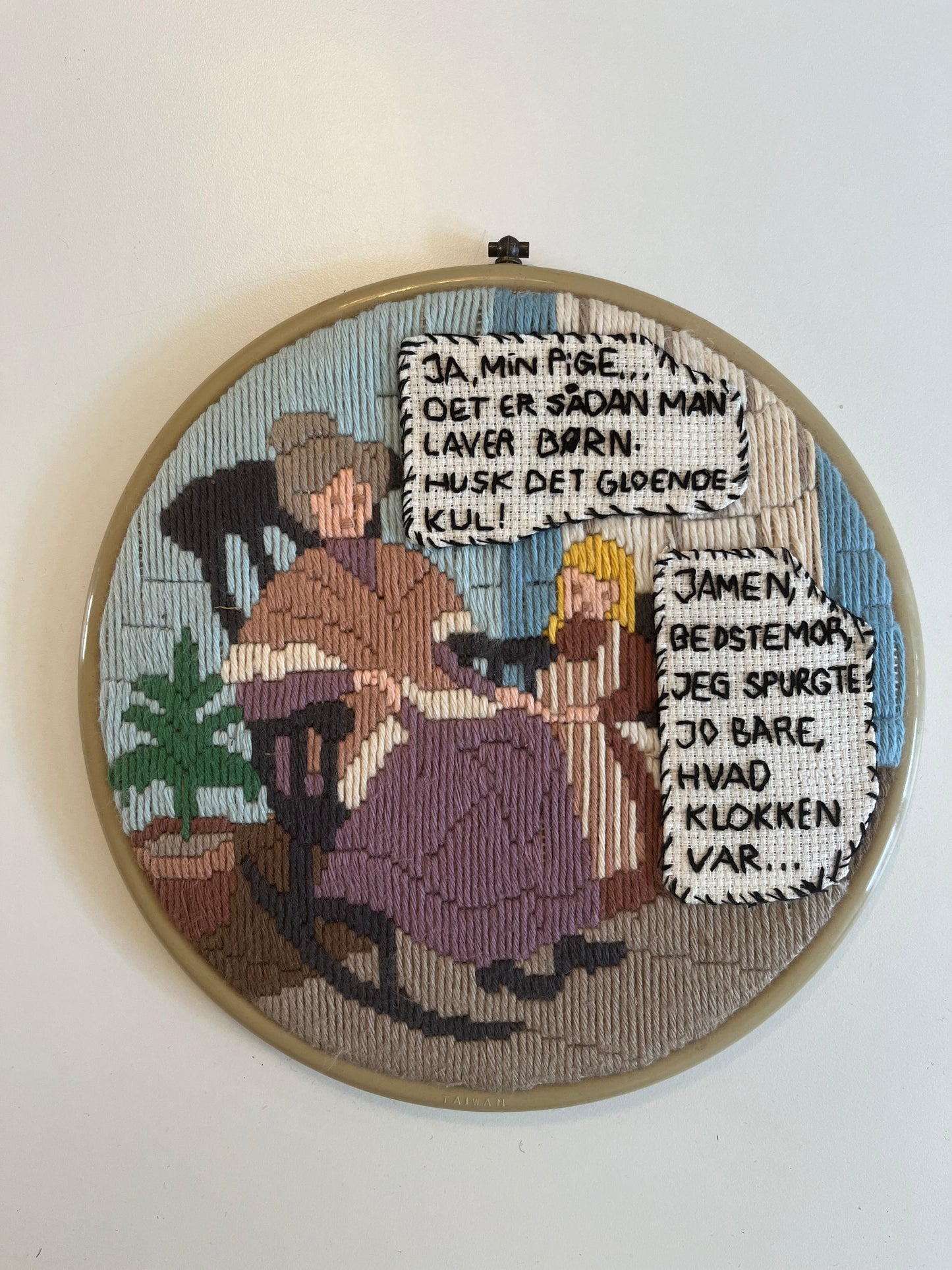 Bedstemor, jeg spurgte bare hvad klokken var