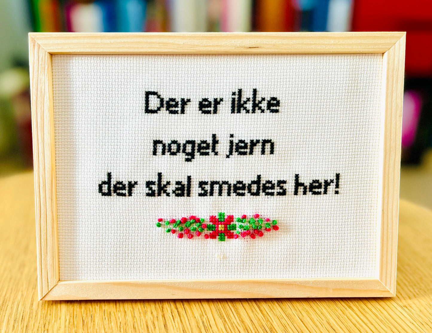 Der er ikke noget jern, der skal smedes her