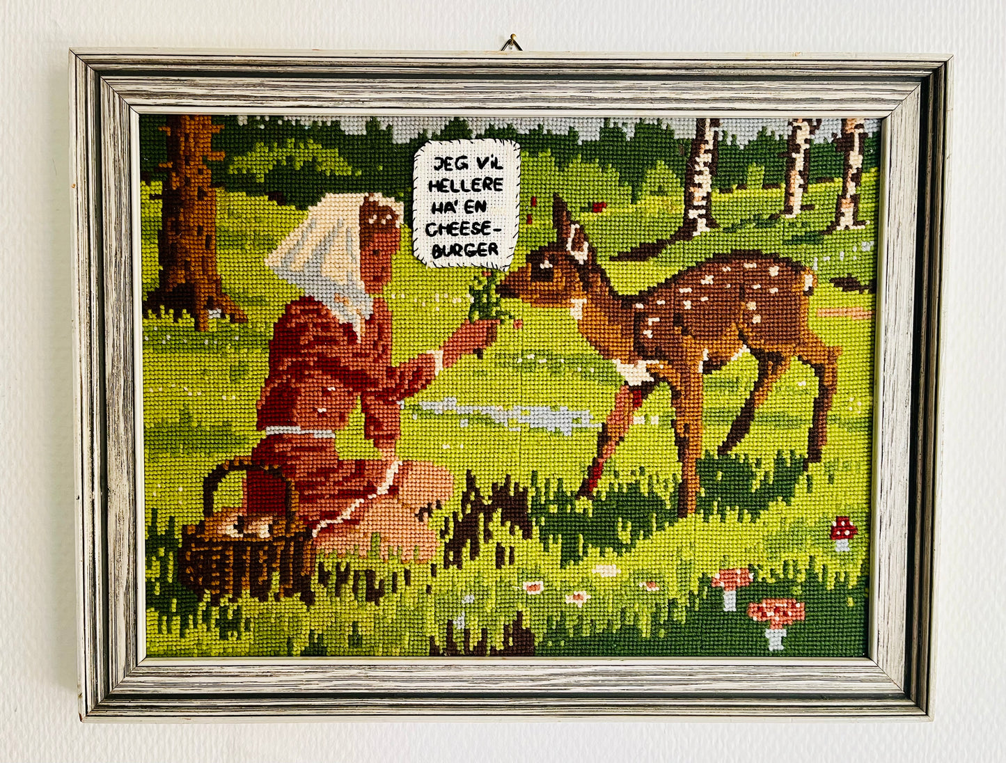 Jeg vil hellere ha’ en cheeseburger