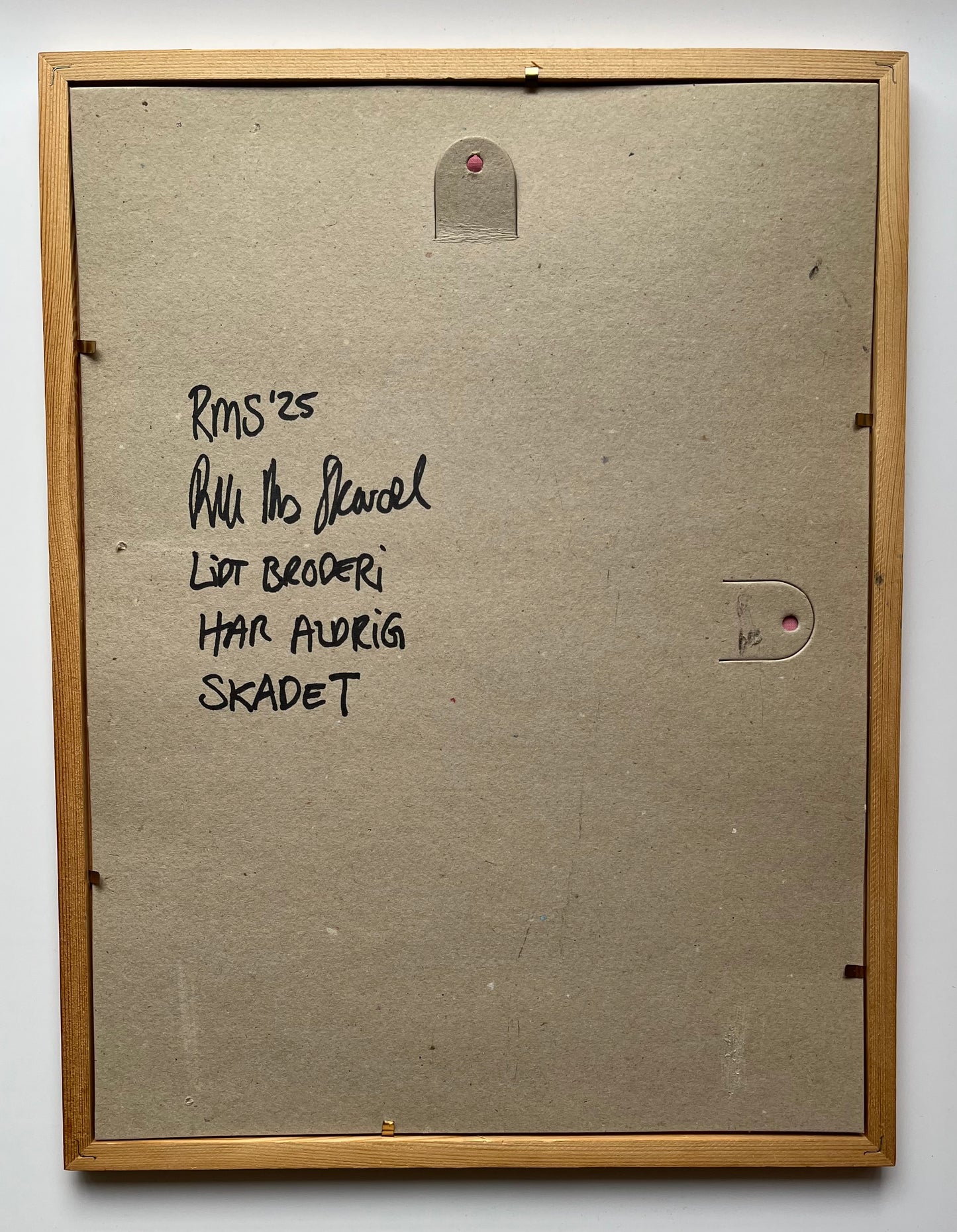 Sku' dét nu være kunst