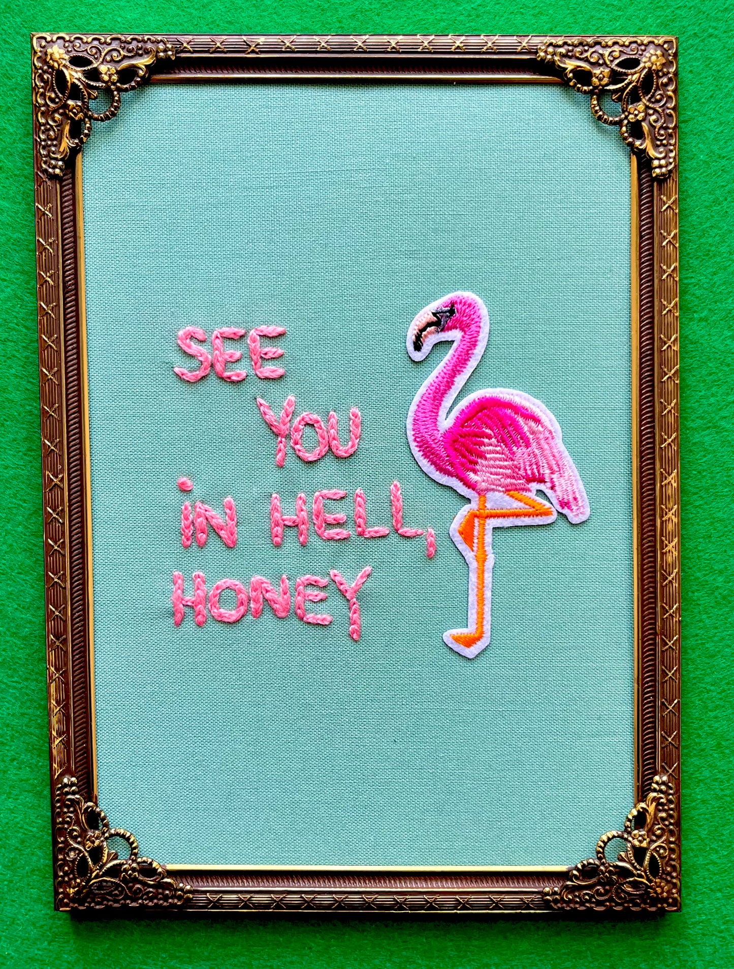 See you in hell, honey
