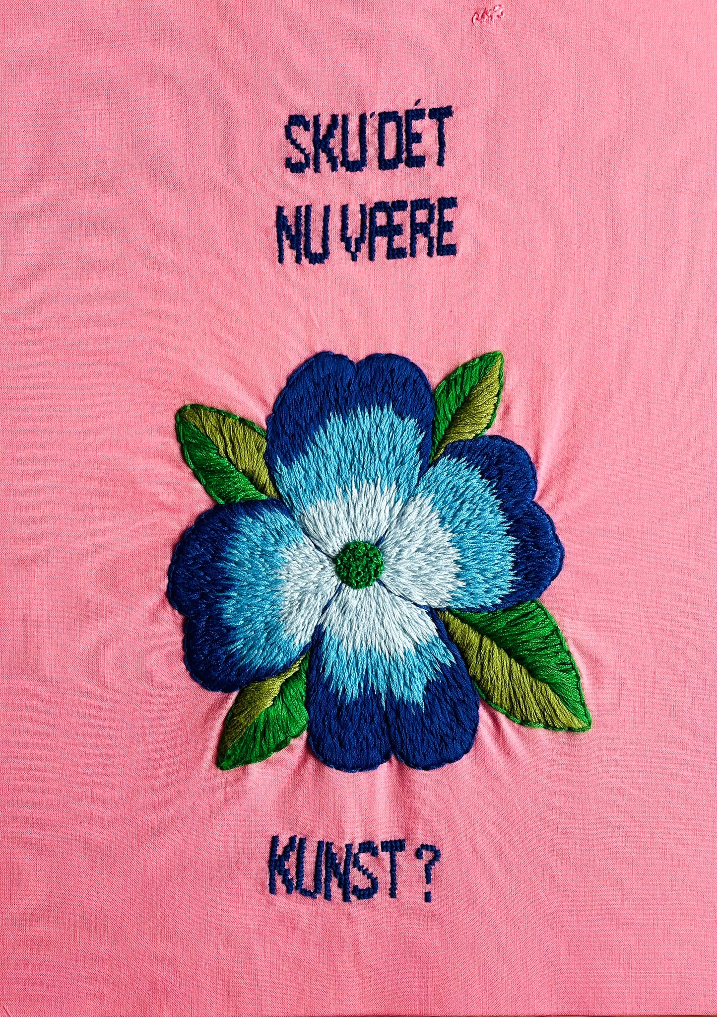 Sku' dét nu være kunst