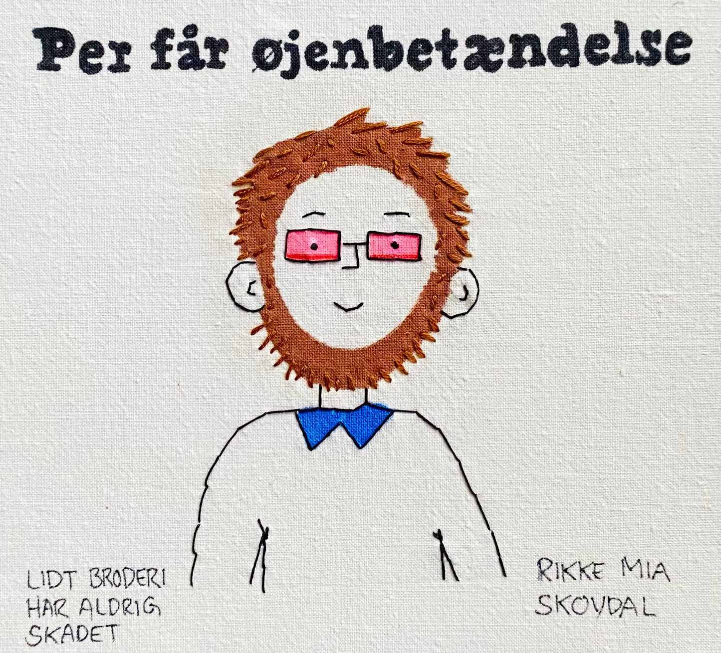 Per får øjenbetændelse