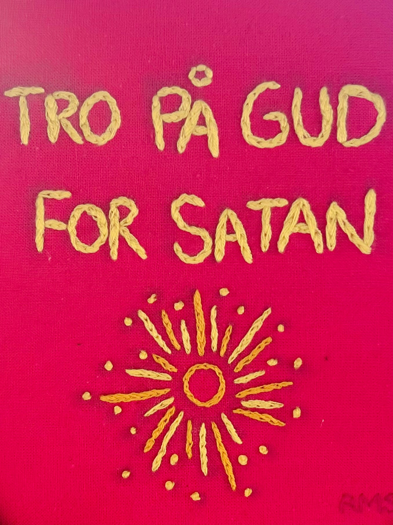 Tro på Gud - for Satan