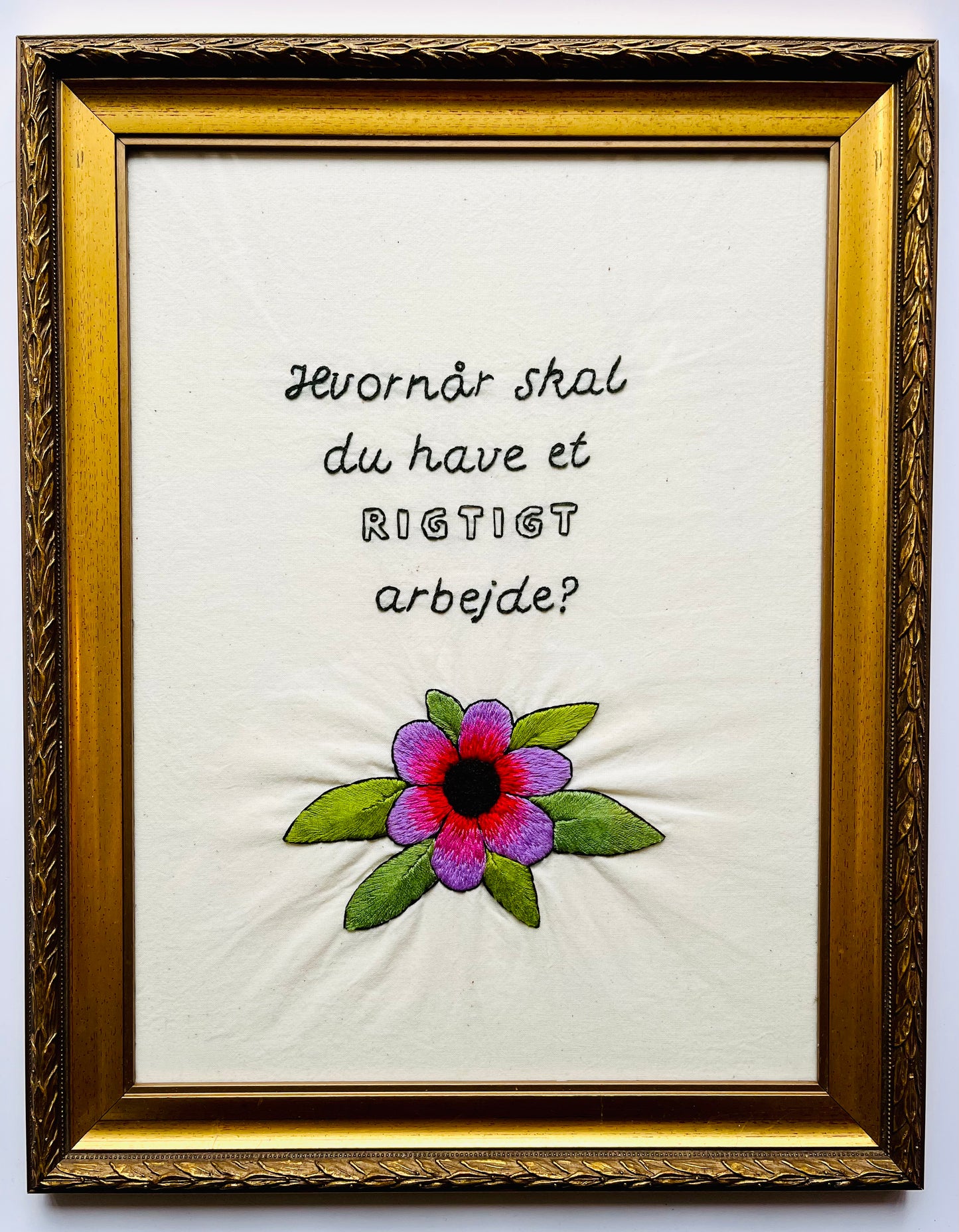 Hvornår skal du have et rigtigt arbejde?
