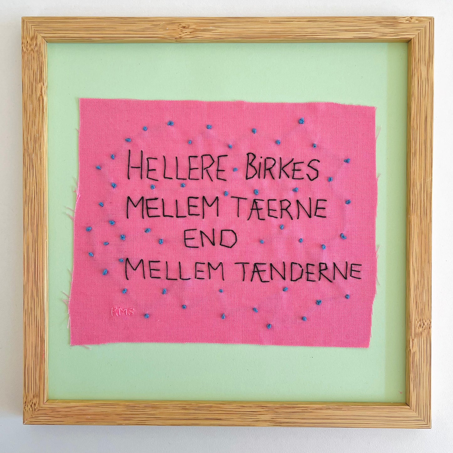 Hellere birkes mellem tæerne
