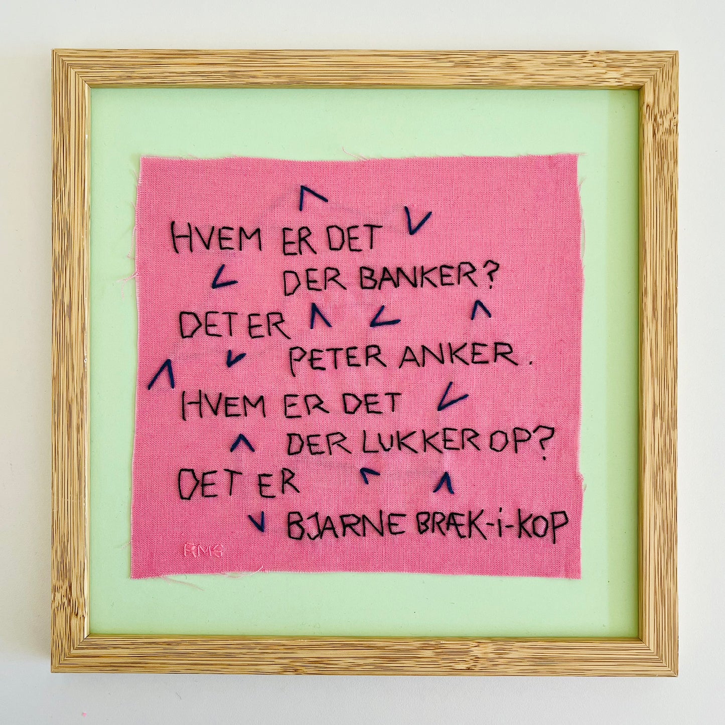 Hvem er det der banker