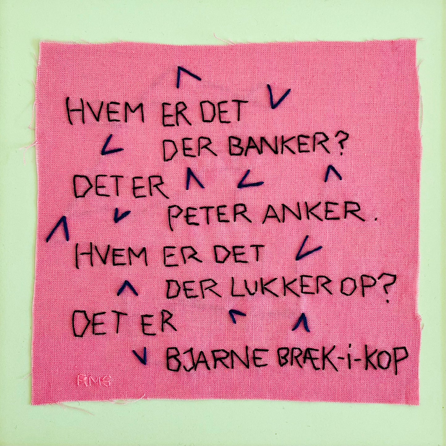 Hvem er det der banker