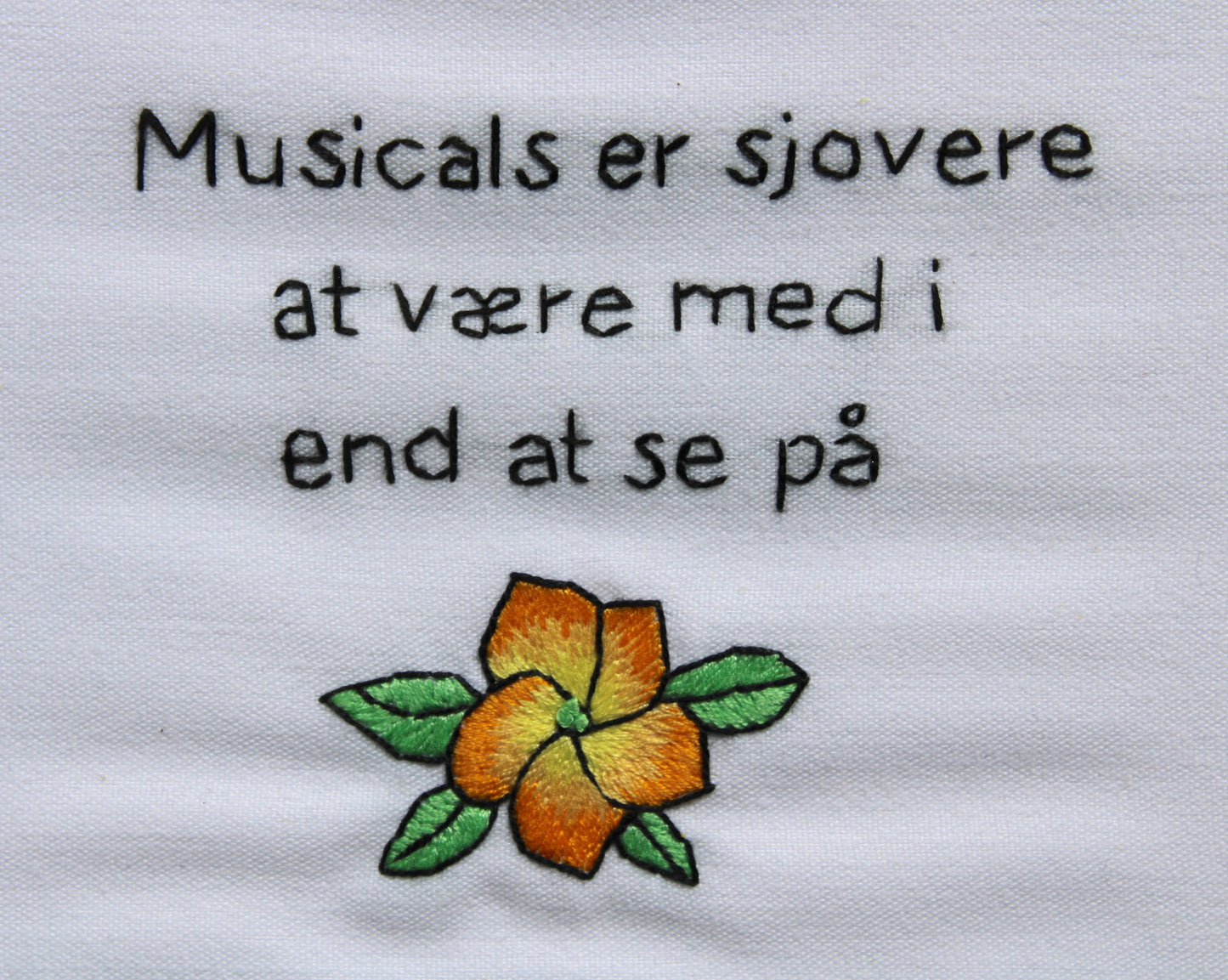 Musicals er sjovere at være med i