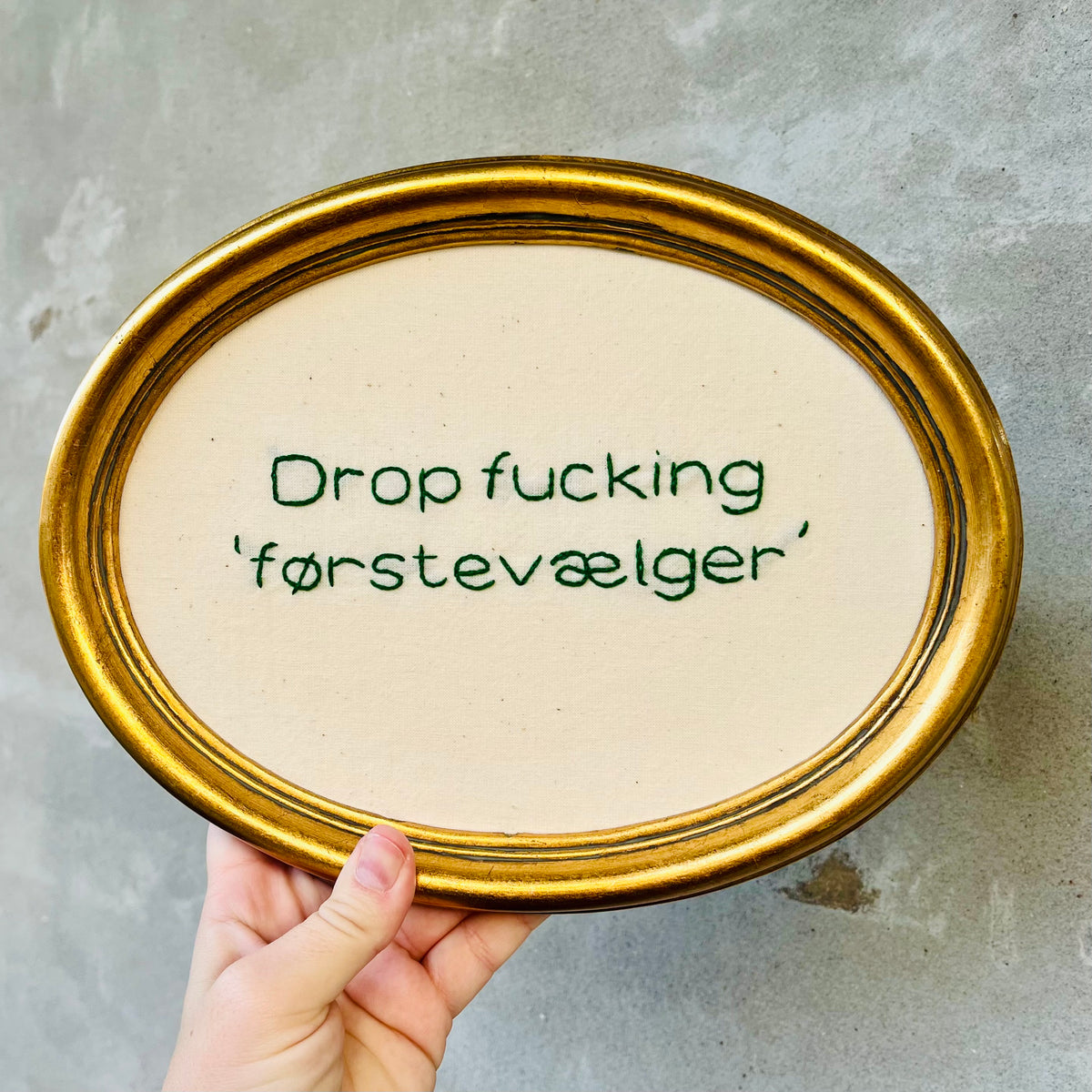 Drop fucking førstevælger