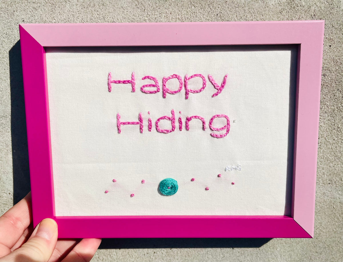 Happy hiding