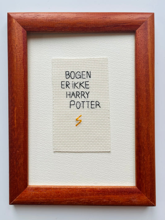 Bogen er ikke Harry Potter
