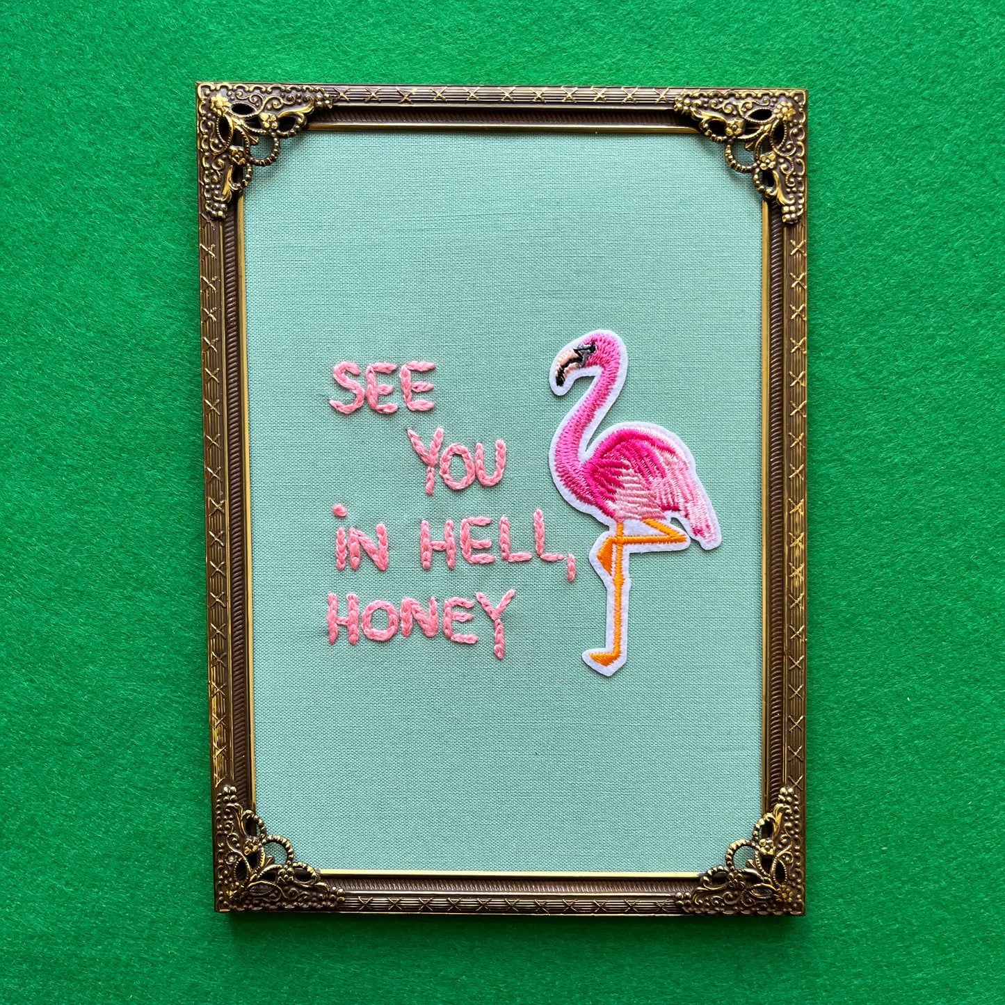 See you in hell, honey