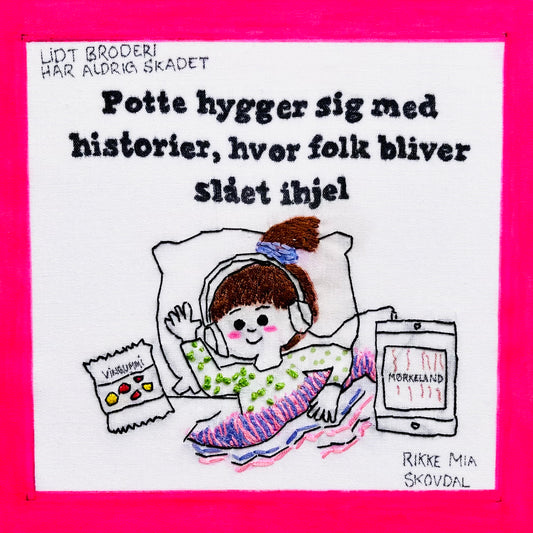 Potter hygger sig med historier, hvor folk bliver slået ihjel