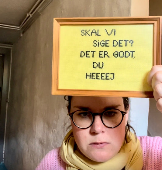 Hanne Holtsgaard: Skal vi sige det? Det er godt, du Heeej