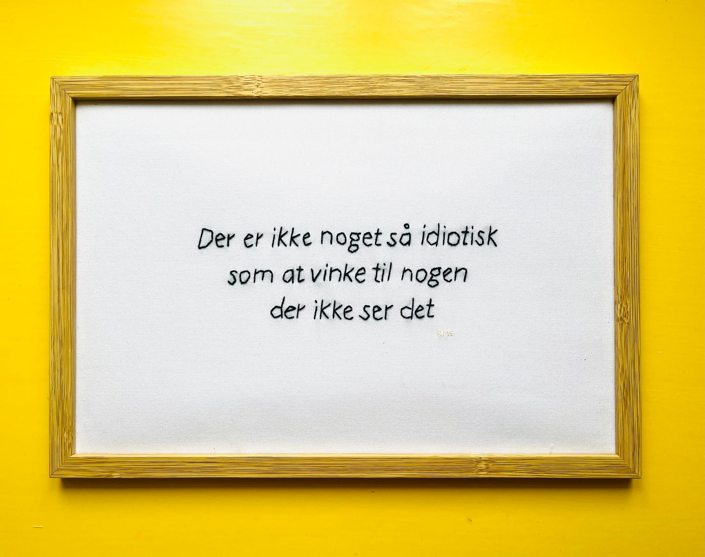 Der er ikke noget så idiotisk