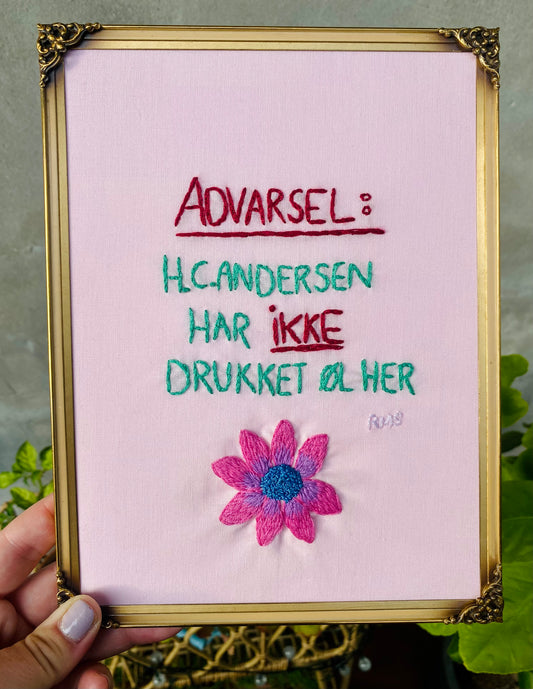 Advarsel: H.C. Andersen har ikke drukket øl her