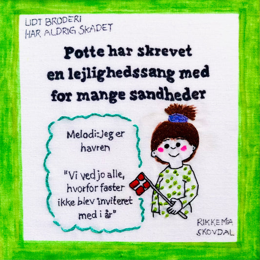 Potte har skrevet en lejlighedssang