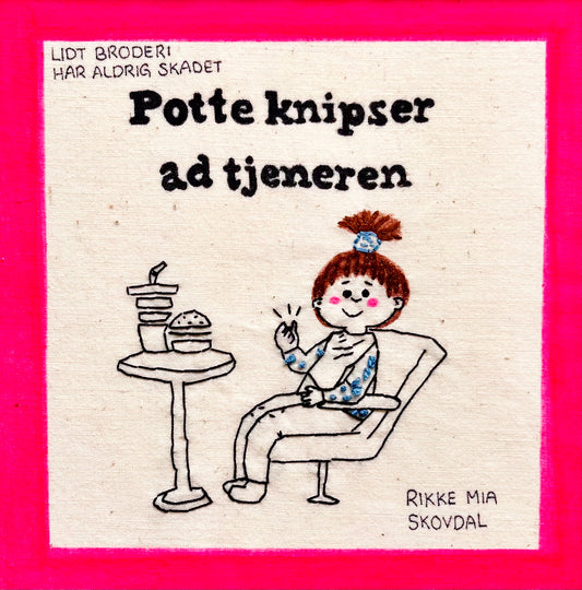 Potte knipser ad tjeneren