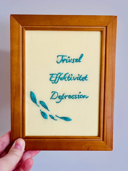 Trivsel effektivitet depression