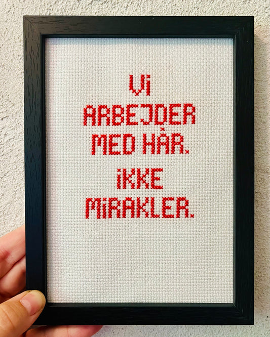 Vi arbejder med hår - ikke mirakler