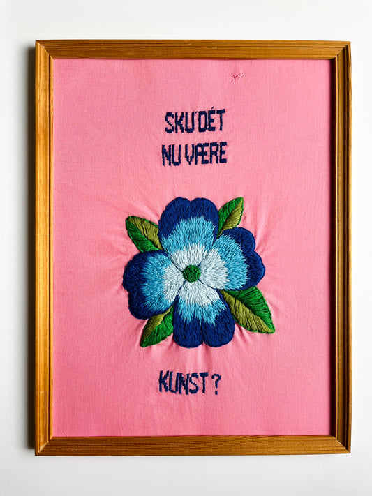 Sku' dét nu være kunst