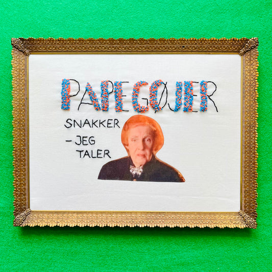 Papegøjer snakker