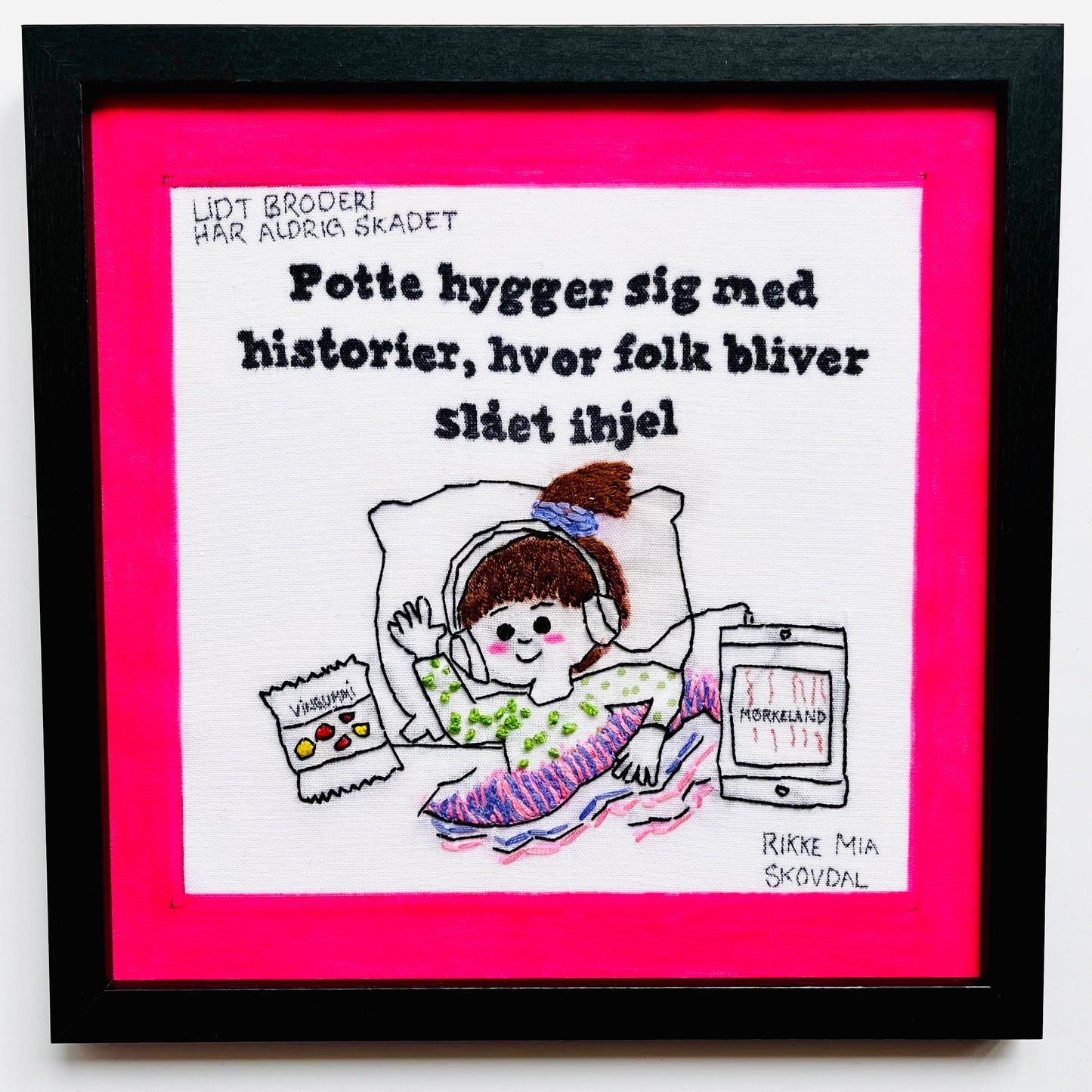 Potter hygger sig med historier, hvor folk bliver slået ihjel