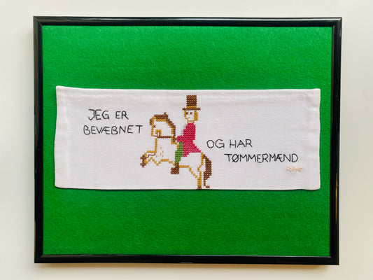 Jeg er bevæbnet og har tømmermænd