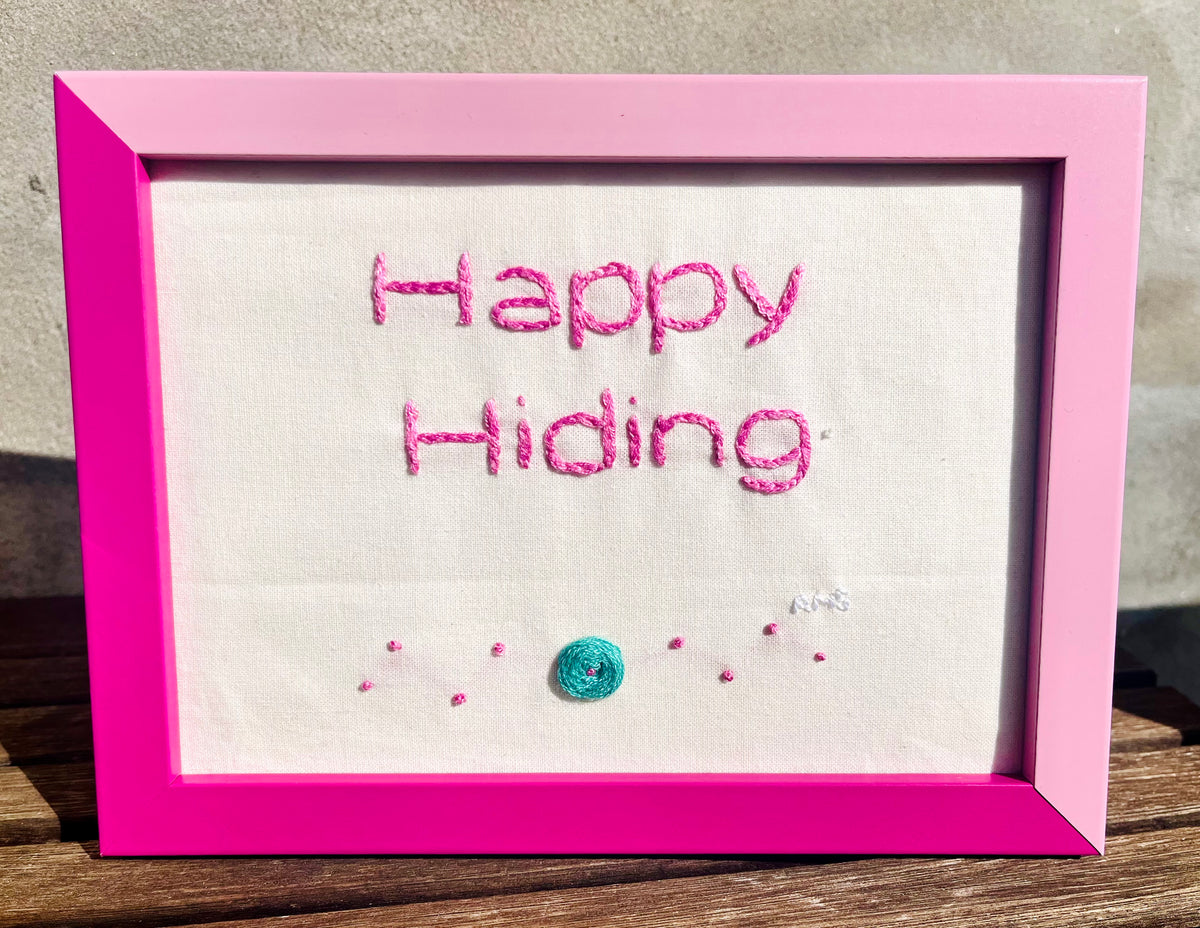 Happy hiding