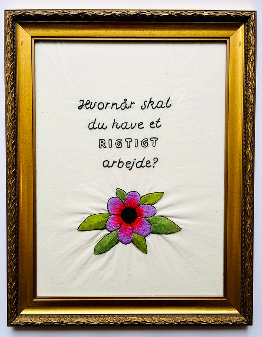 Hvornår skal du have et rigtigt arbejde?