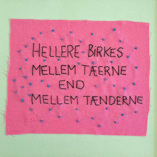 Hellere birkes mellem tæerne