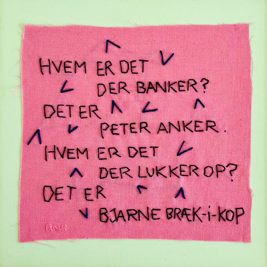Hvem er det der banker