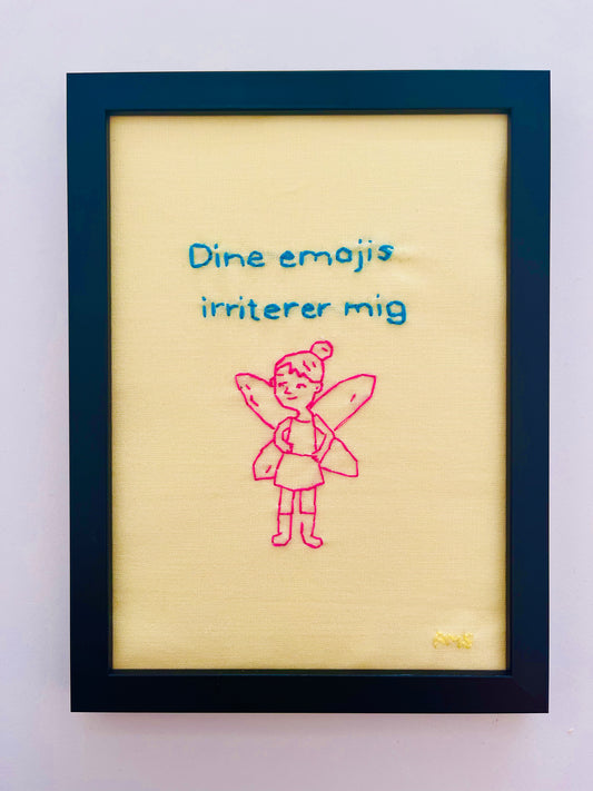 Dine emojis irriterer mig