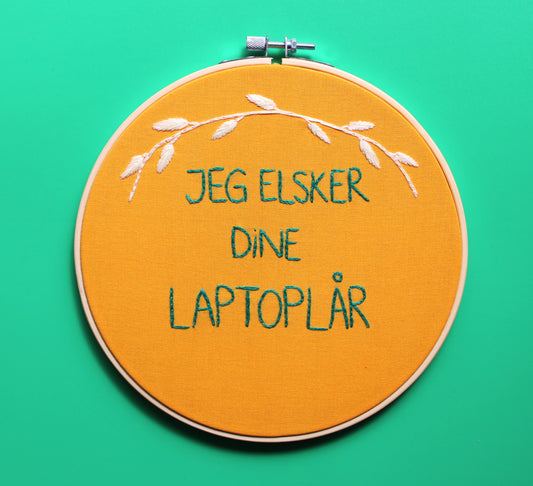 Jeg elsker dine laptoplår
