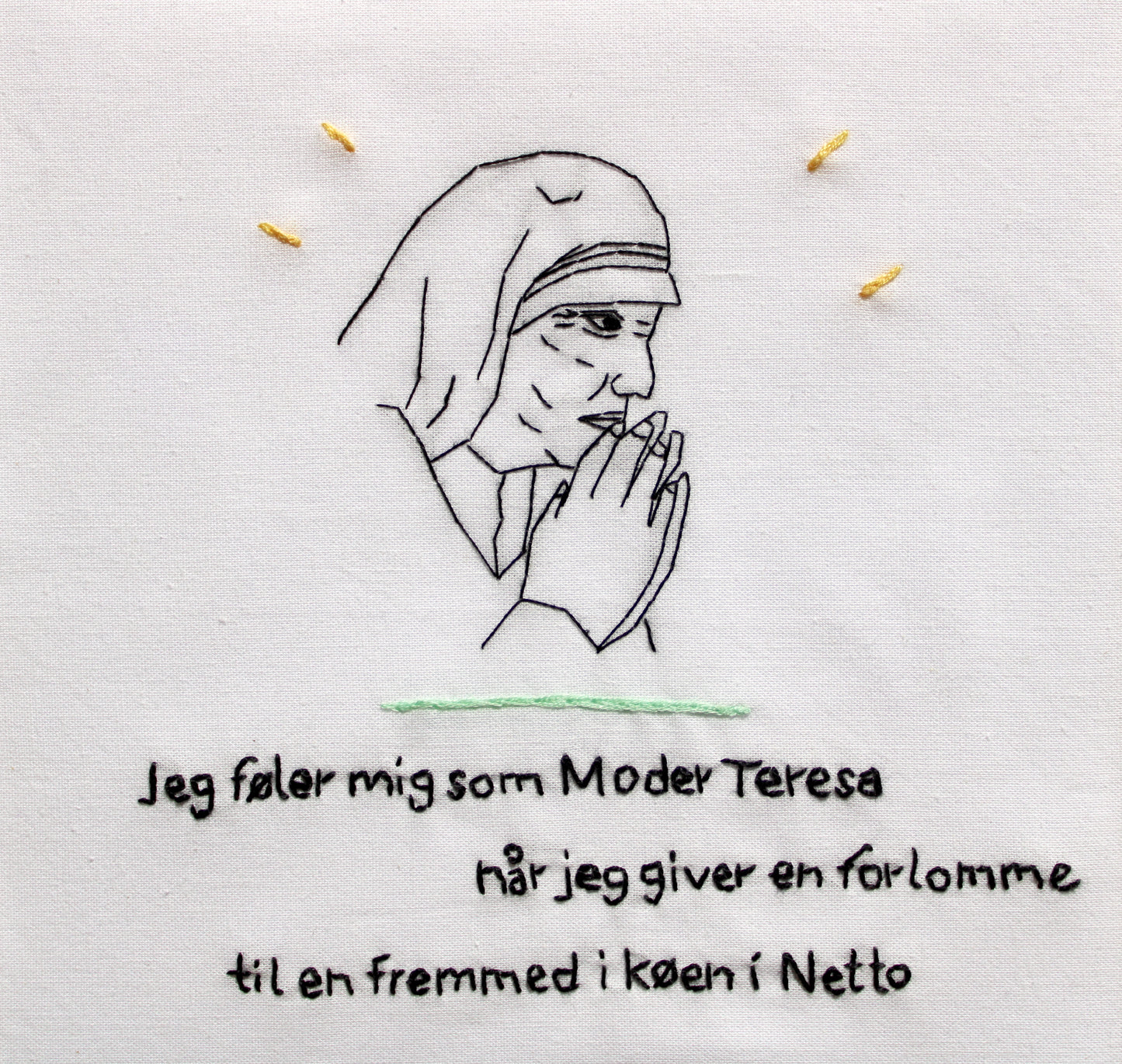 Jeg føler mig som Moder Teresa