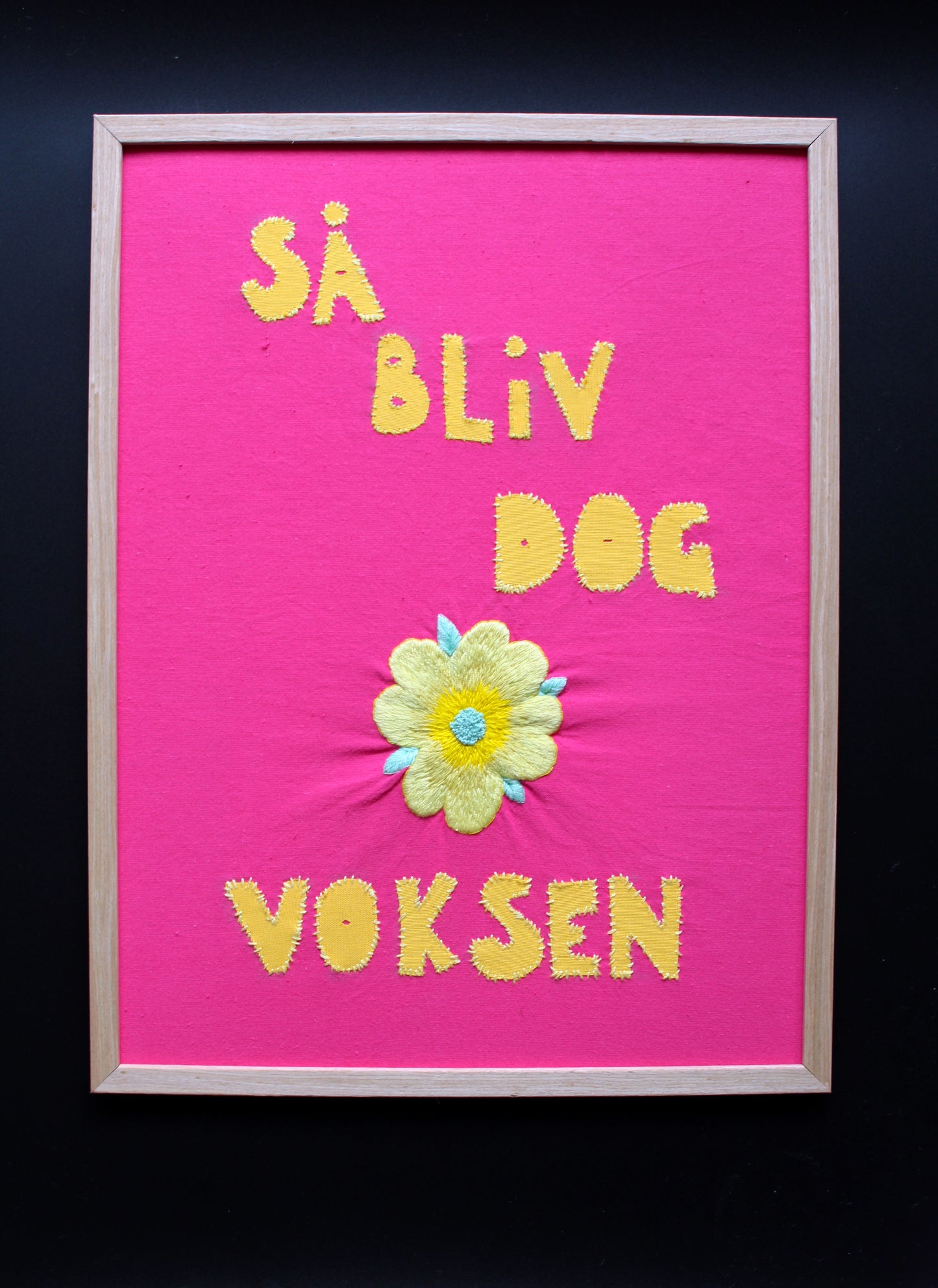 Så bliv dog voksen